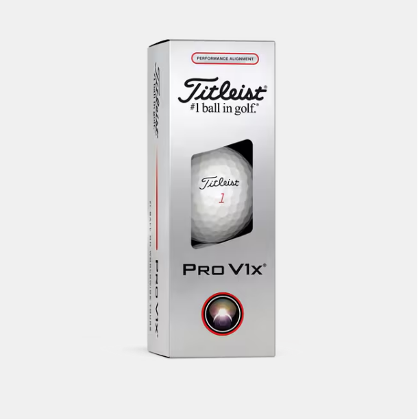 Pro V1x AIM Performance Pro V1x AIM Performance personalised golf balls — Titleist (image 4 of 4)